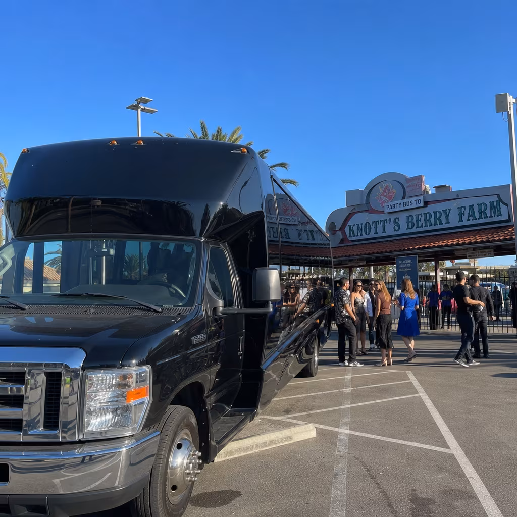 Party Bus to Knott's Berry Farm