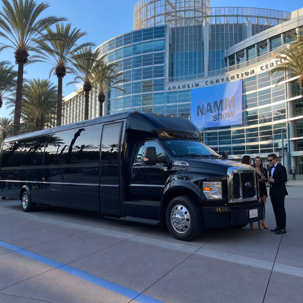 Rent a Bus to the Anaheim Convention Center