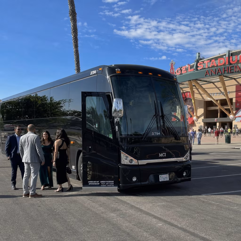 Rent a Bus to Angel Stadium
