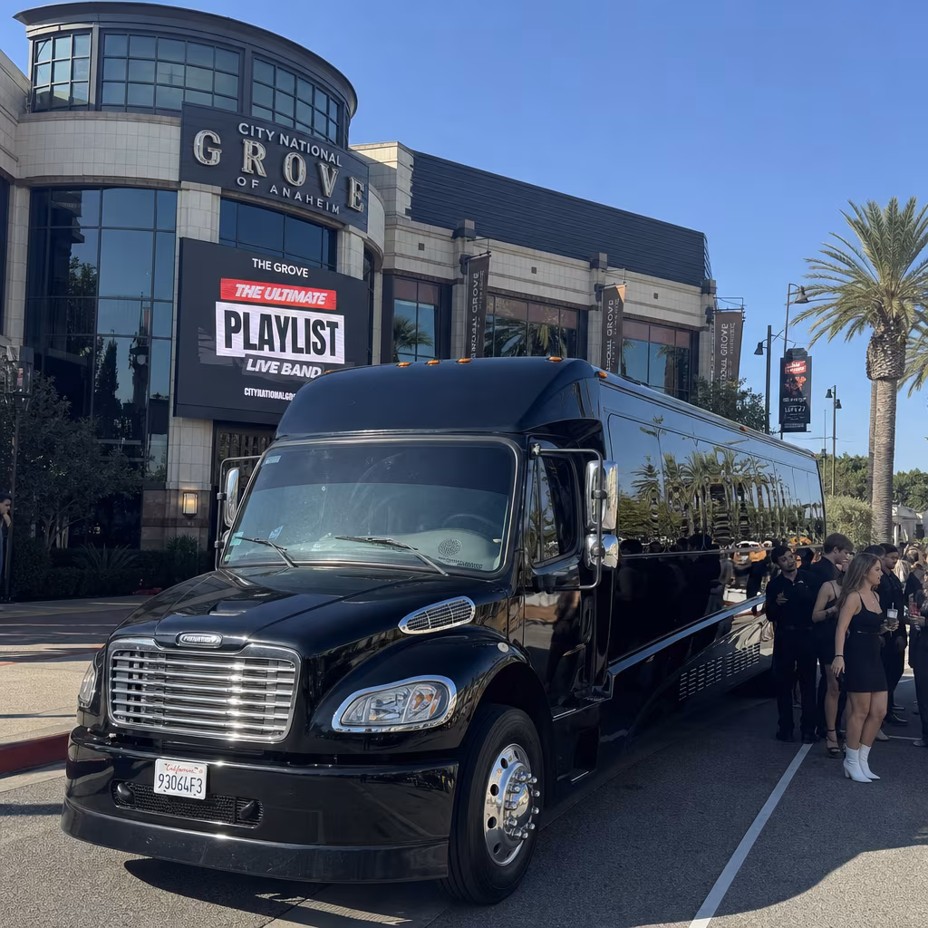 Rent a Bus to City National Grove of Anaheim
