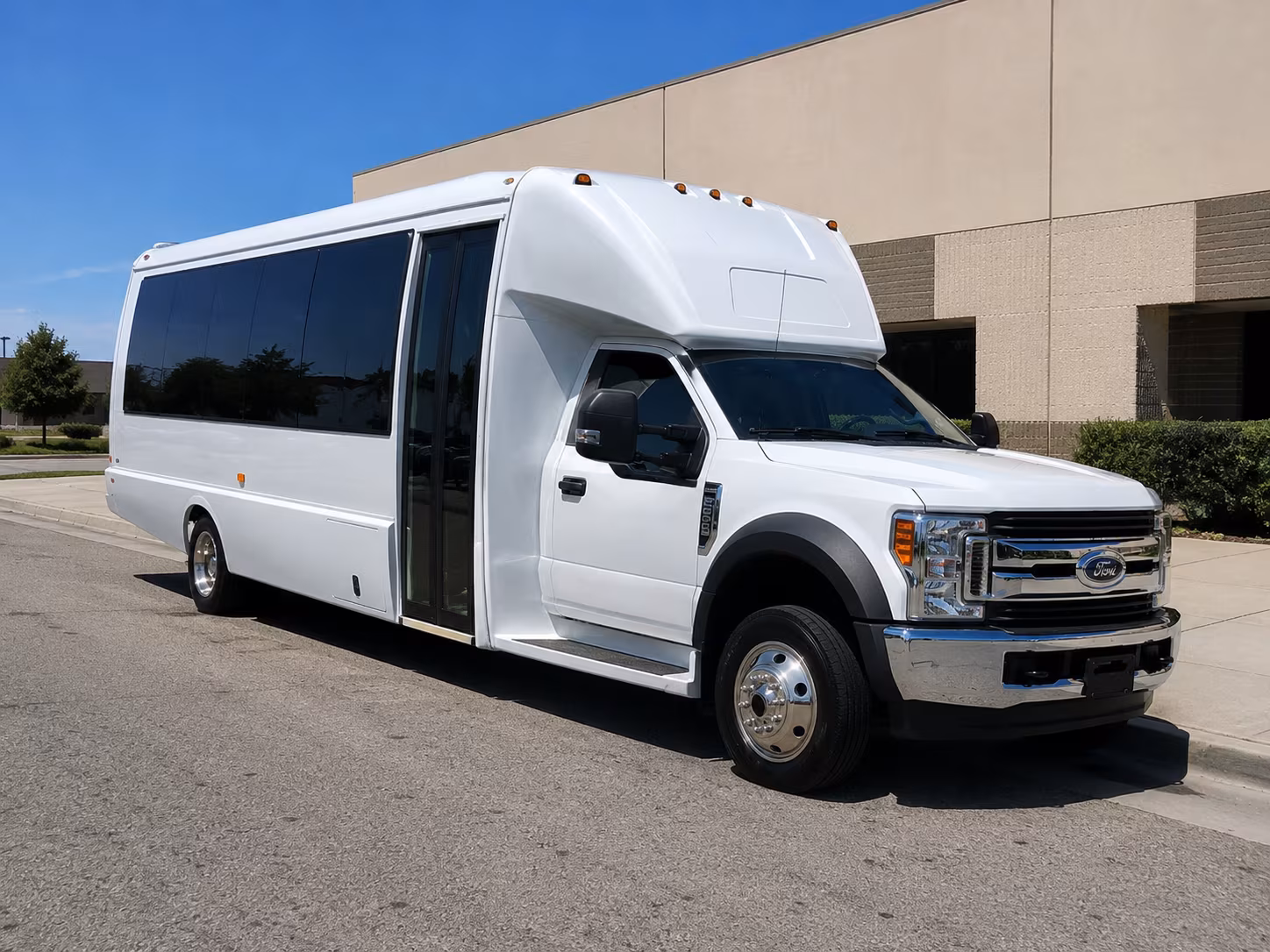 Anaheim Airport Shuttle & Transportation party bus exterior