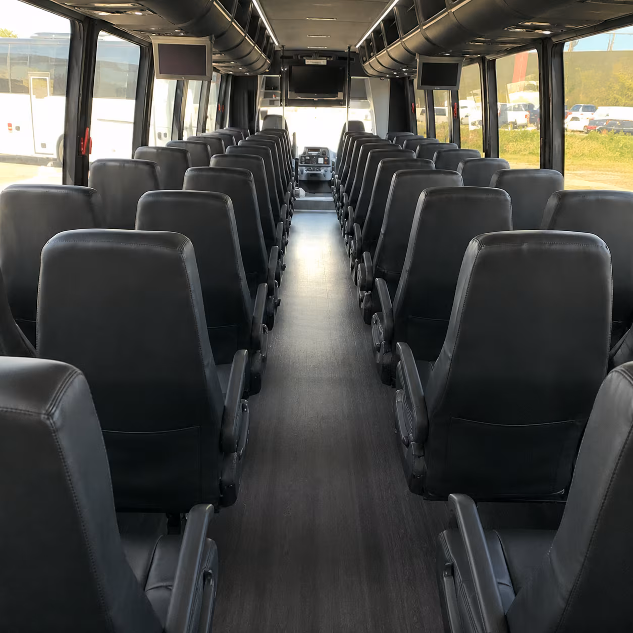 Anaheim Airport Shuttle & Transportation party bus exterior