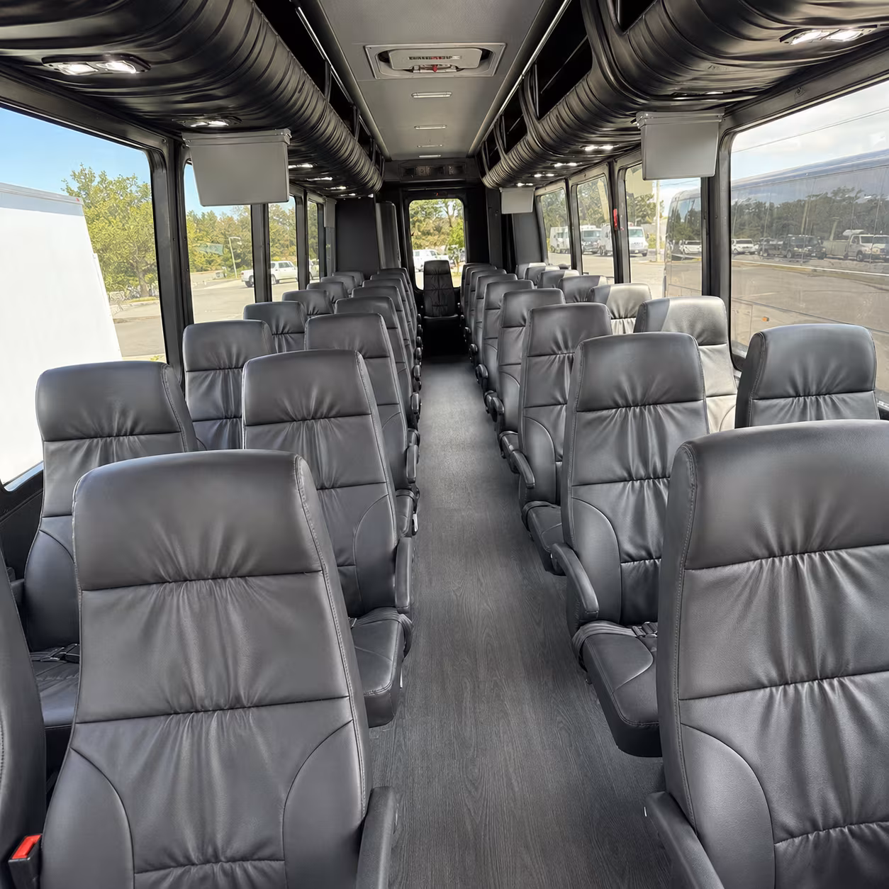 Anaheim Airport Shuttle & Transportation party bus exterior