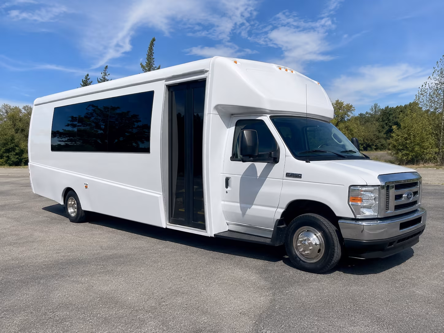Anaheim Bachelor & Bachelorette Transportation party bus exterior