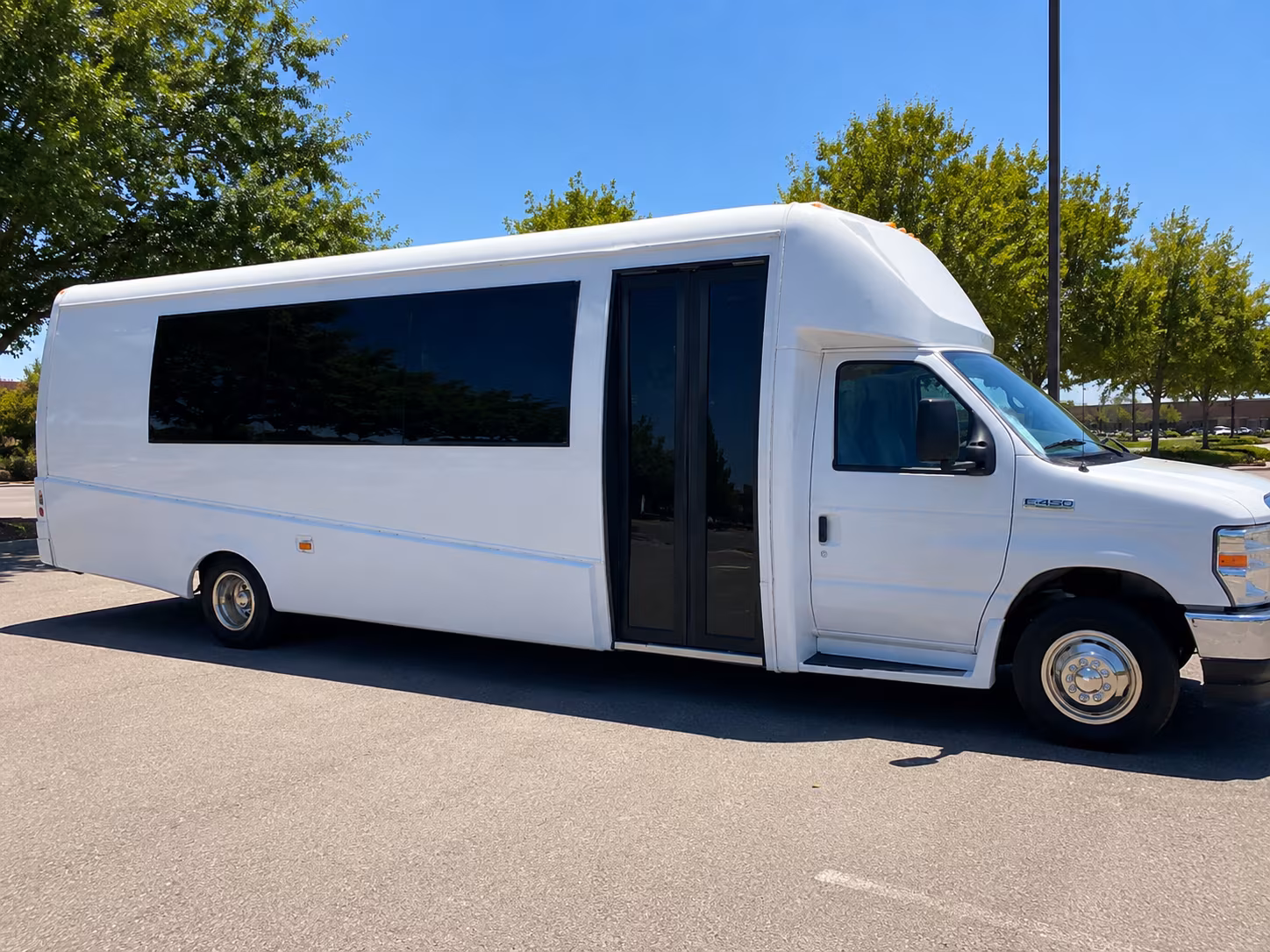 Anaheim Bachelor & Bachelorette Transportation party bus exterior