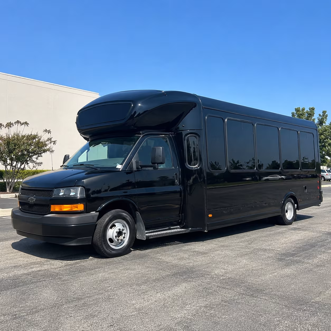 Anaheim Concert & Music Festival Transportation party bus exterior
