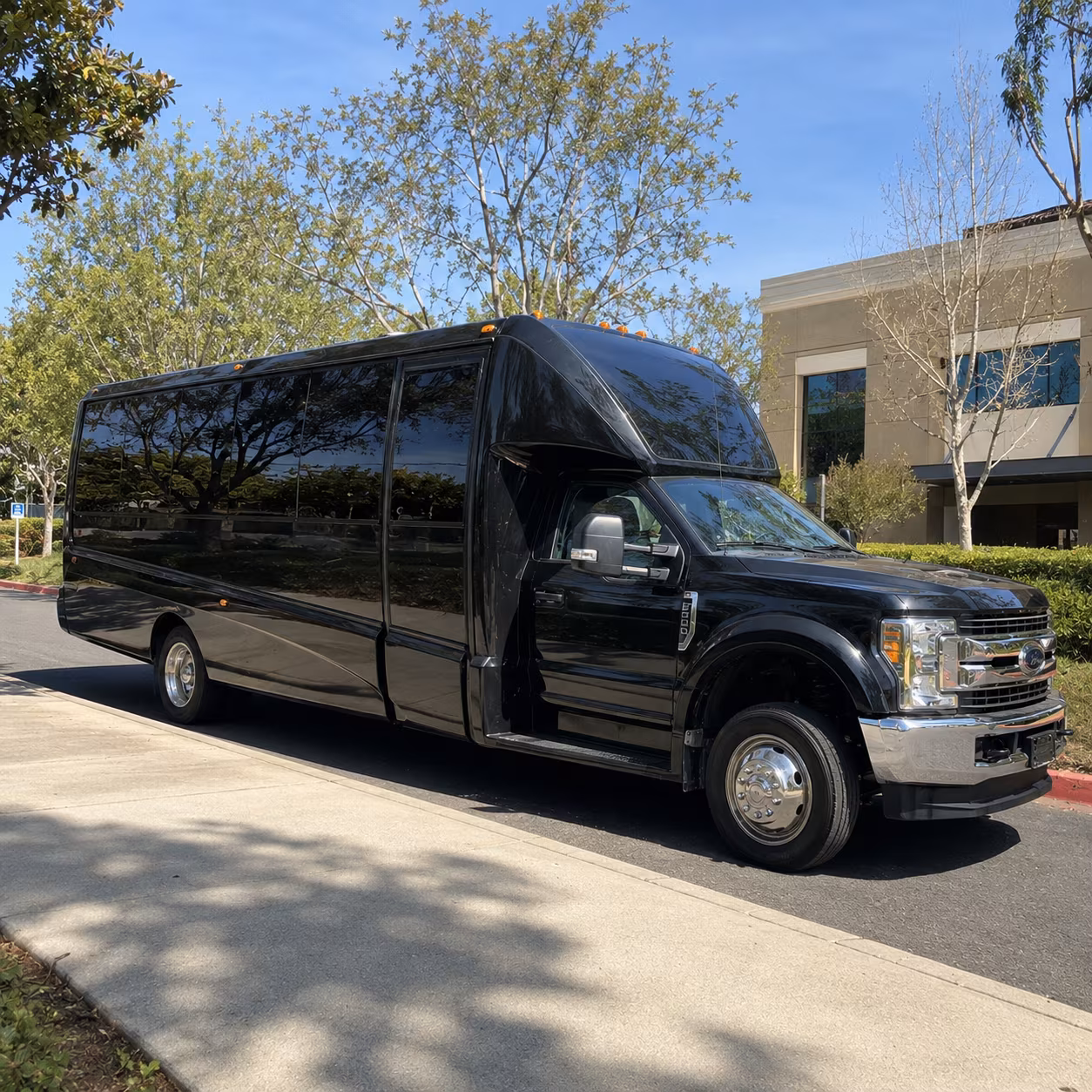 Anaheim Concert & Music Festival Transportation party bus exterior