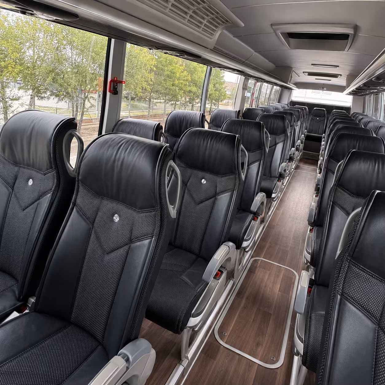 Anaheim Corporate Transportation party bus exterior