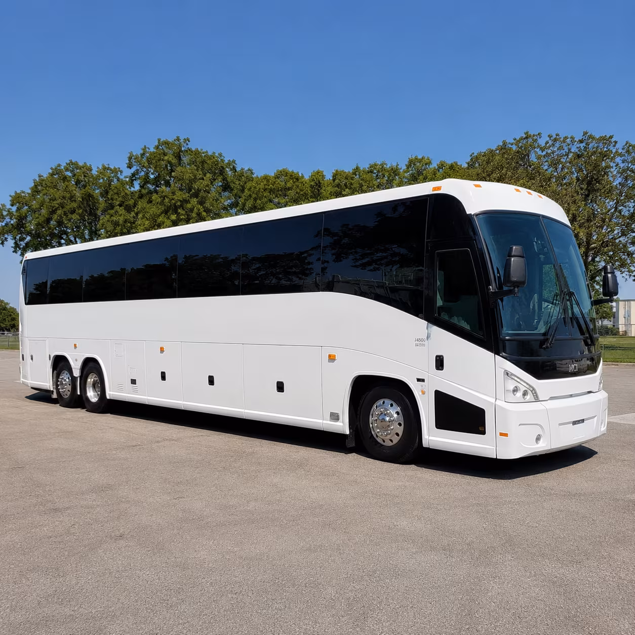 Anaheim Corporate Transportation party bus exterior