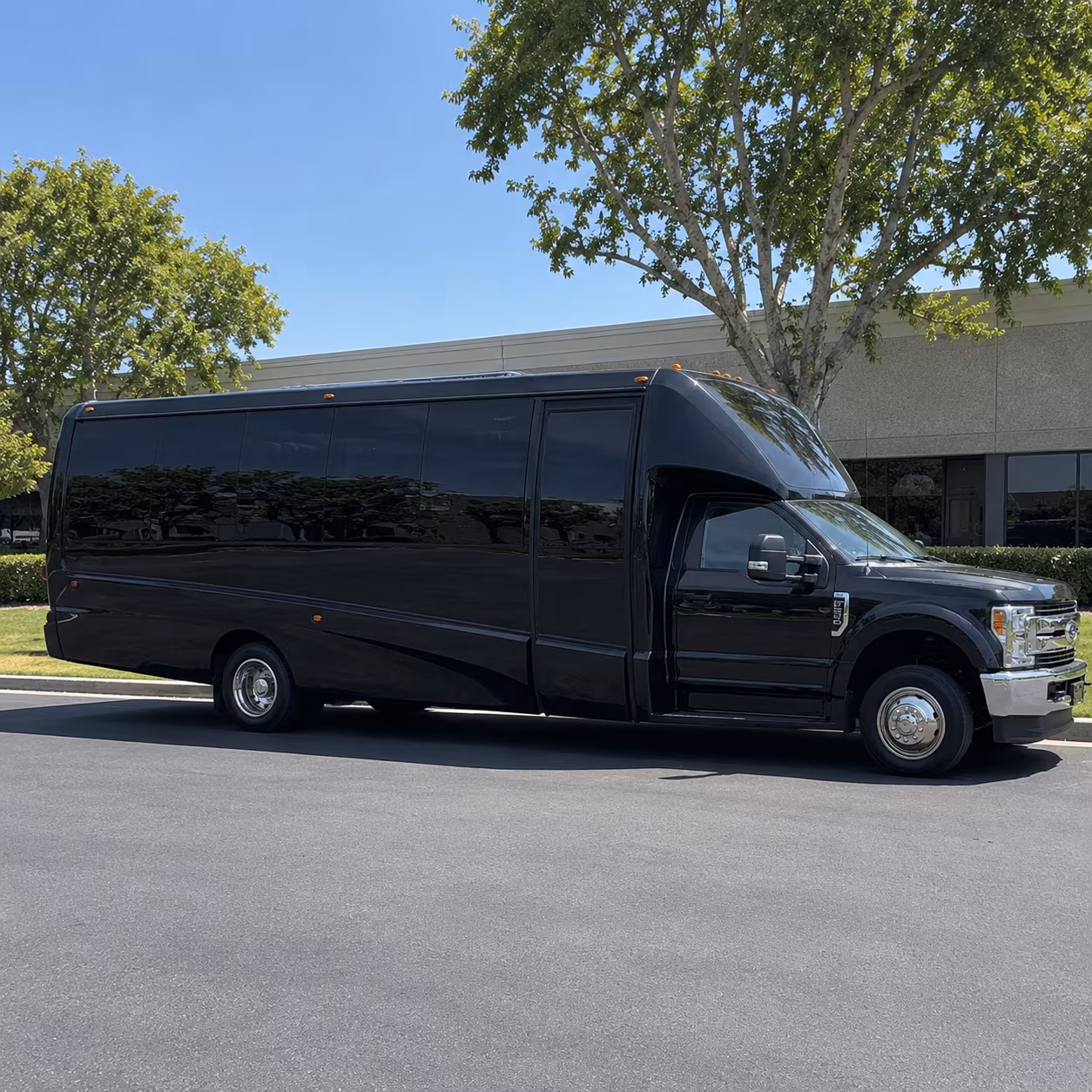 Anaheim Private Event Transportation party bus interior