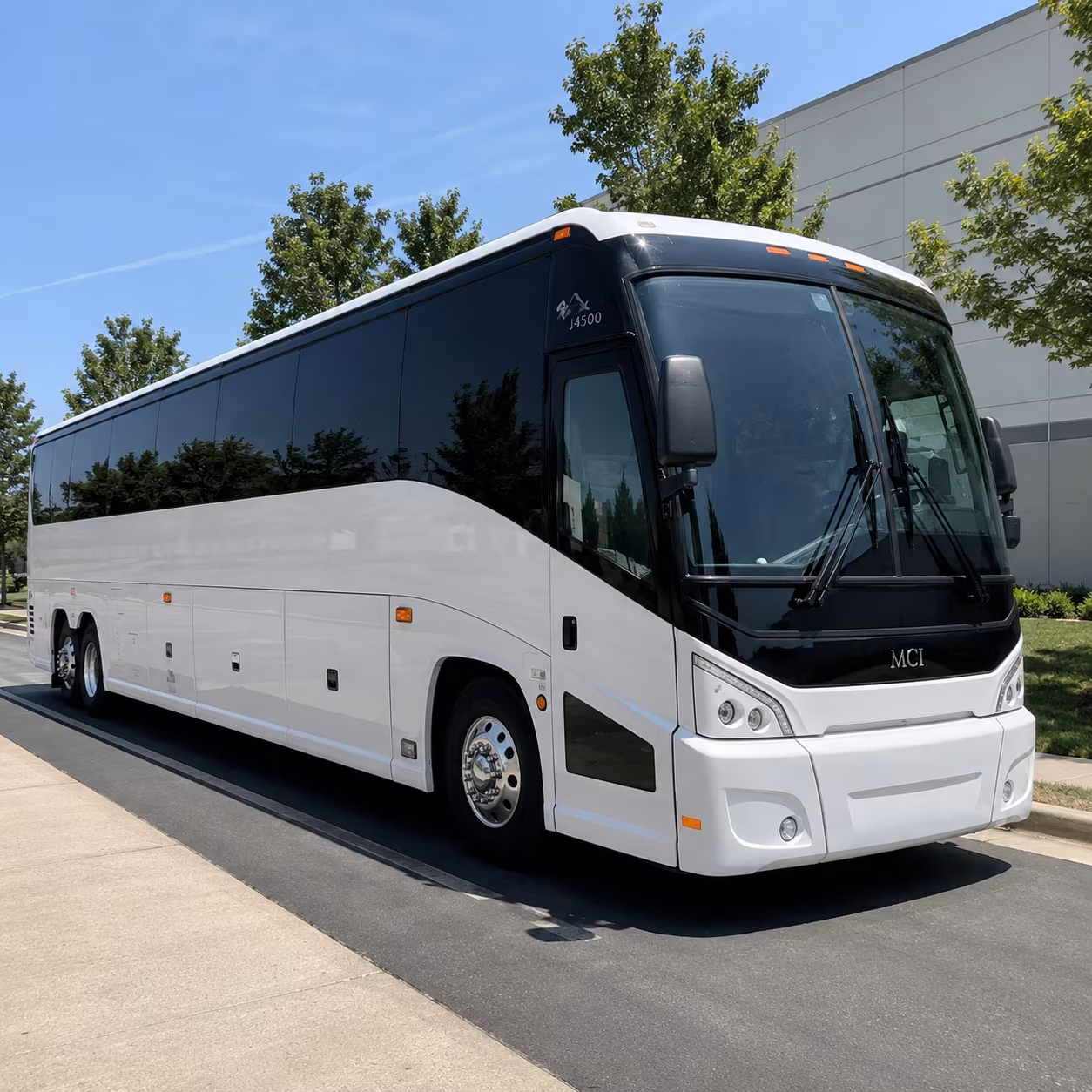 Anaheim School Event Transportation party bus exterior