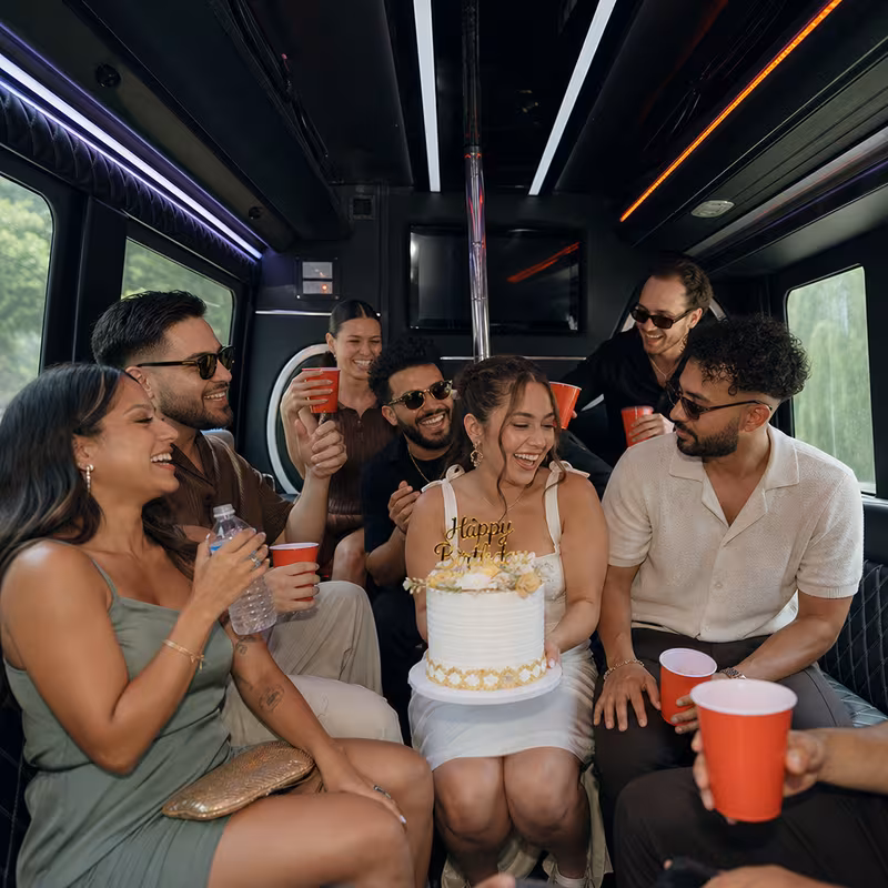 Anaheim Birthday Transportation fleet vehicle