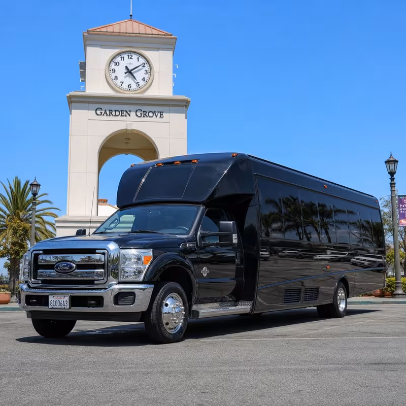 Garden Grove Party Bus Rental