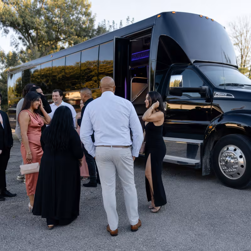 Anaheim Private Event Transportation fleet vehicle