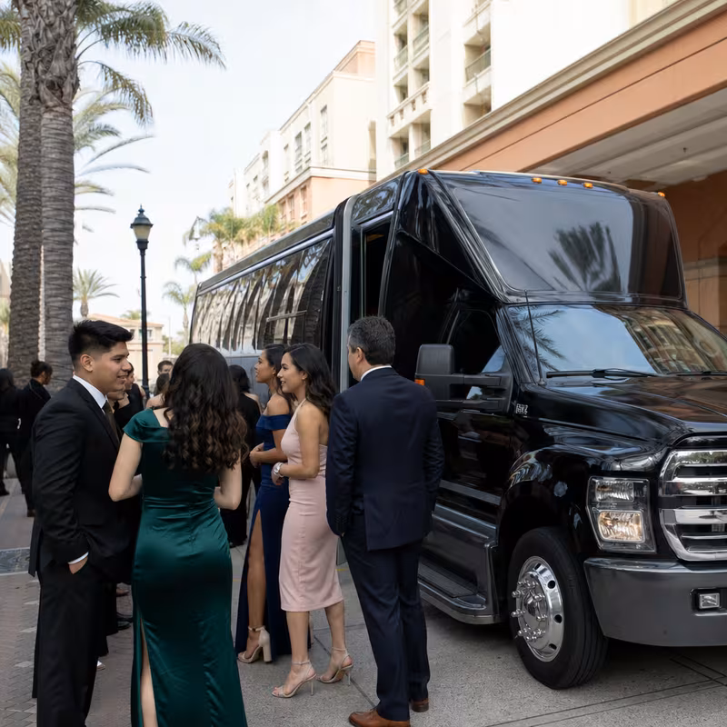 Private event transportation