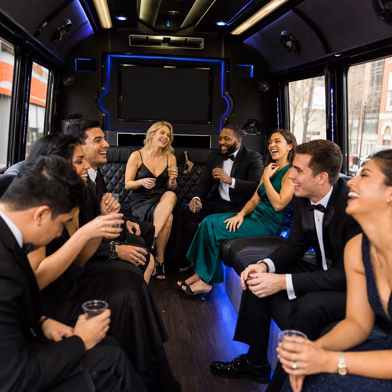 Anaheim Prom & Homecoming Transportation fleet vehicle