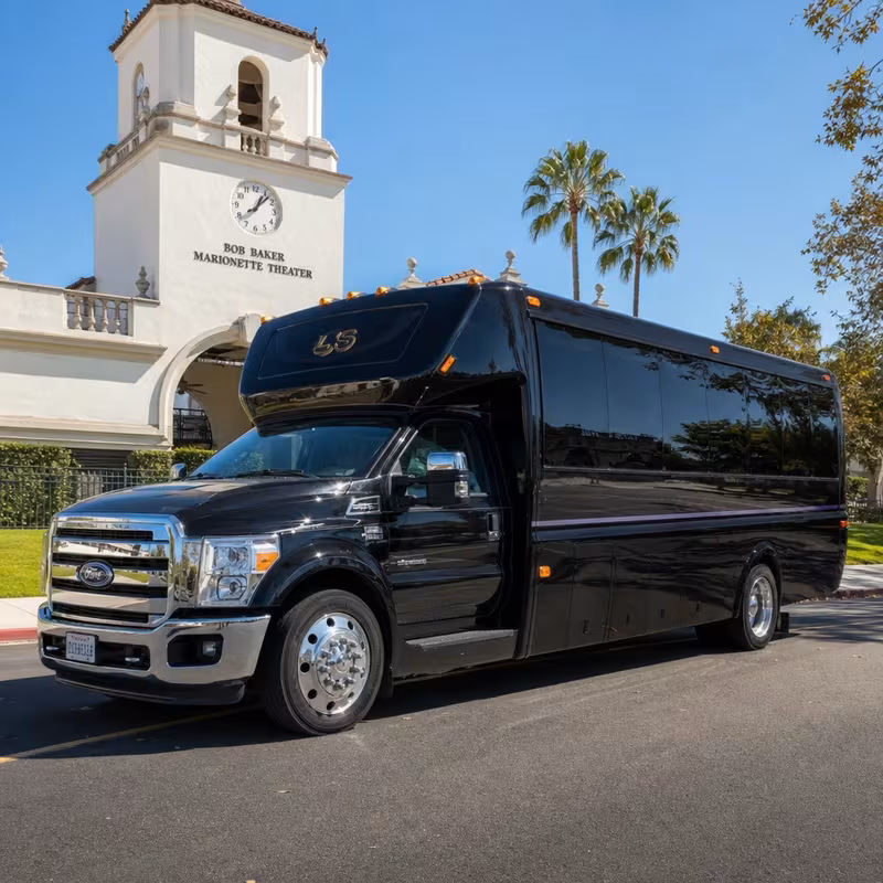 Santa Ana Party Bus Rental