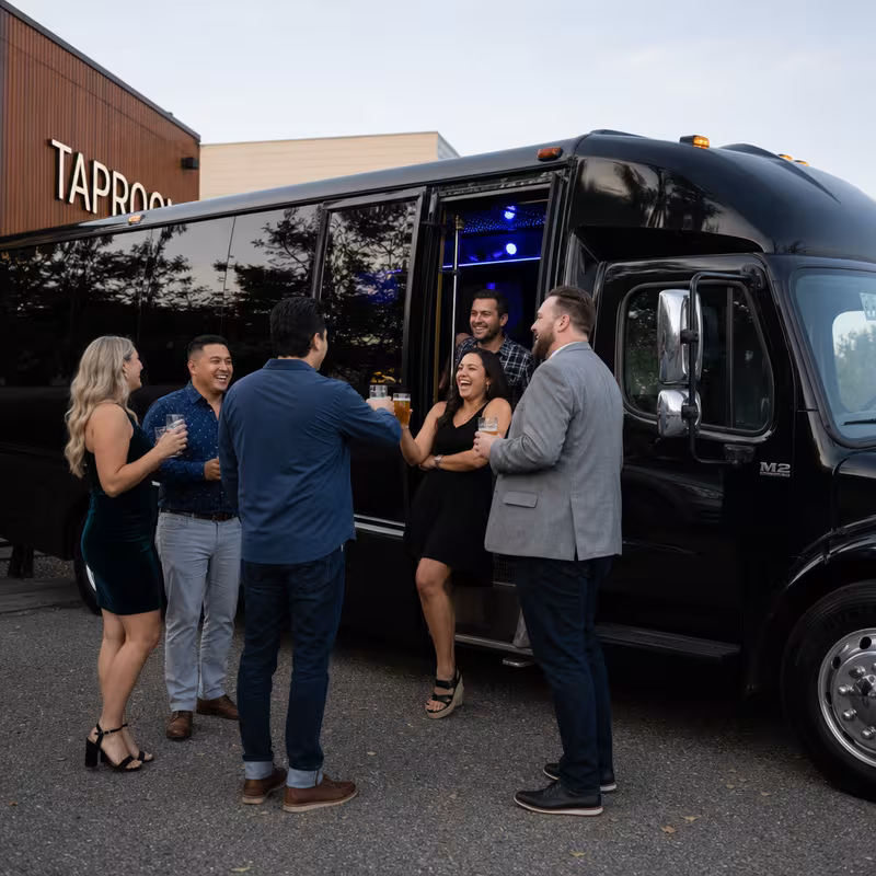 Anaheim Winery & Brewery Tour Transportation fleet vehicle