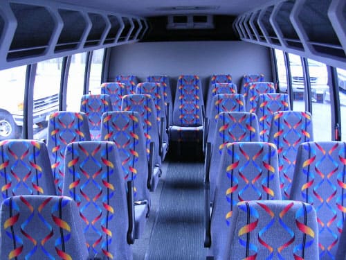 Carlsbad 15-35 Passenger Minibuses Interior