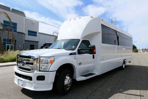 Irvine 25 Passenger Limo bus